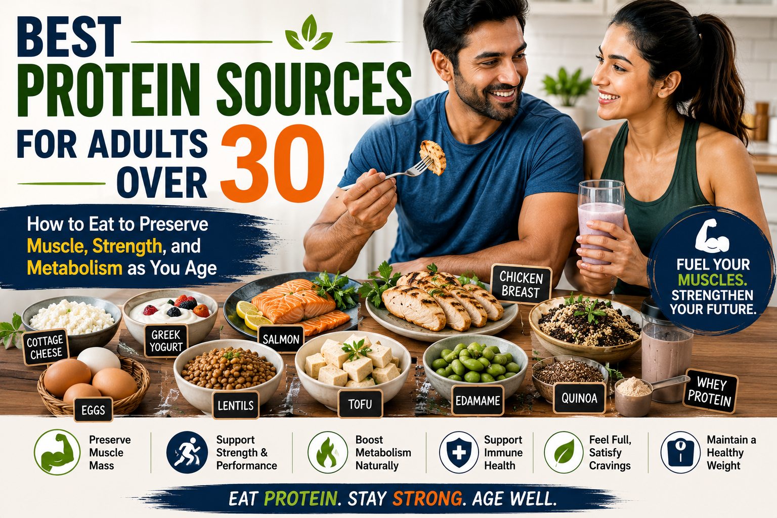 Health Blogs Best Protein Sources for Adults Over 30