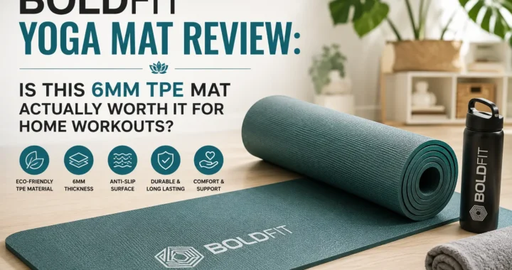Boldfit Yoga Mat Review: Is This 6mm TPE Mat Actually Worth It for Home Workouts?