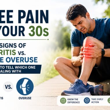 Knee Pain in Your 30s: Early Arthritis vs. Overuse (How to Tell the Difference)