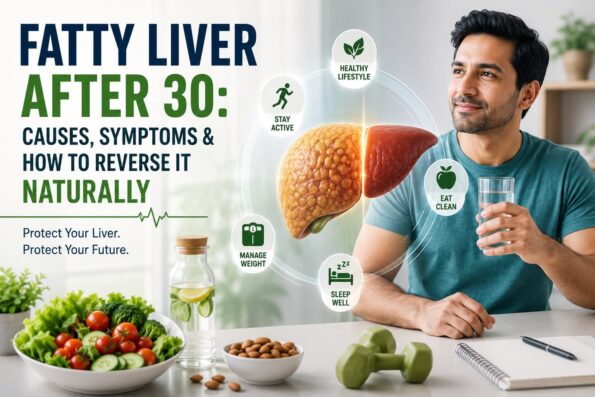Fatty Liver After 30: Causes, Symptoms & How to Reverse It Naturally