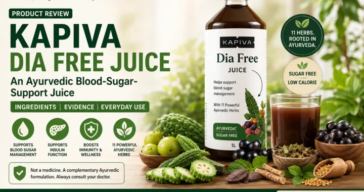 Kapiva Dia Free Juice Review: Does This Ayurvedic Blend Really Support Healthy Blood Sugar After 30?